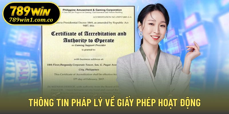 Giấy phép hoạt động của tổ chức Uy Tín